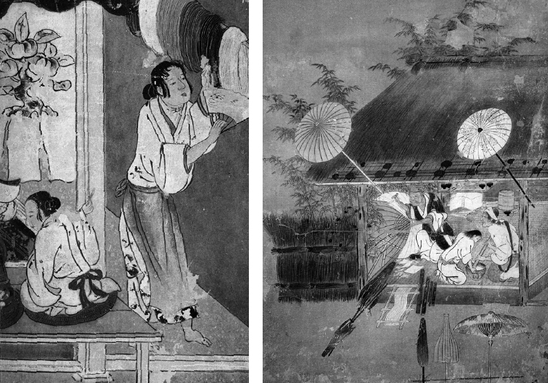 文化遺産データベース 江戸時代 風俗絵 狩野吉信